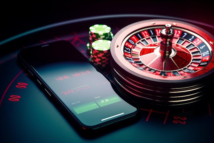 Dealer Casino Hold'em kami di studio live upahslot dengan lighting profesional